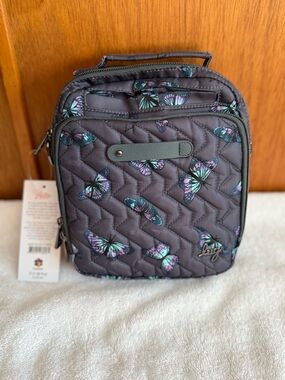 Lug Butterfly 🦋 Grey skeeter Crossbody Bag
